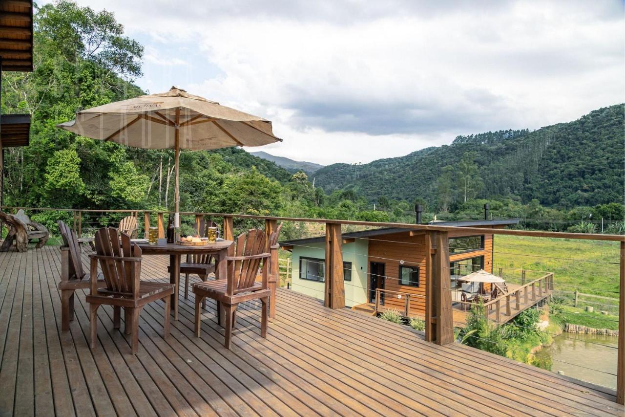 Villas Mornas Espaco De Eventos E Hospedagem Boutique Aguas Mornas Eksteriør bilde
