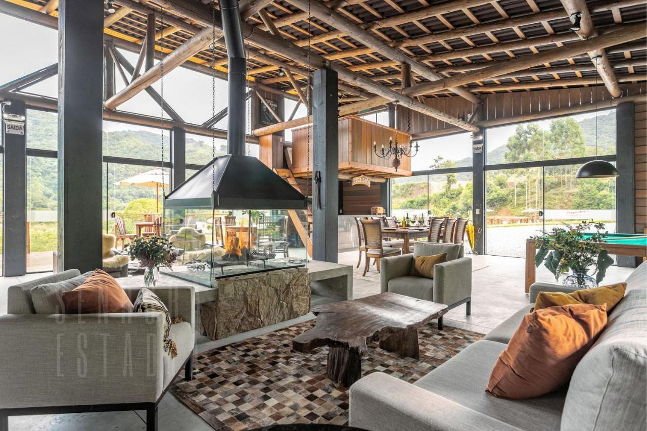 Villas Mornas Espaco De Eventos E Hospedagem Boutique Aguas Mornas Eksteriør bilde